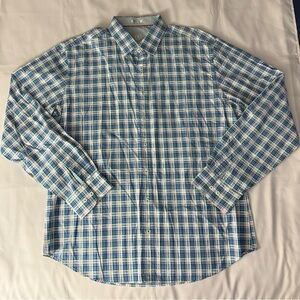 Bugatchi Uomo Gingham Print Shaped Fit Long Sleeve Button Down Shirt - Multi